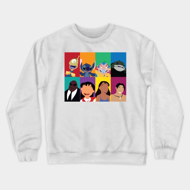 lilo and stitch Crewneck Sweatshirt by ehaverstick